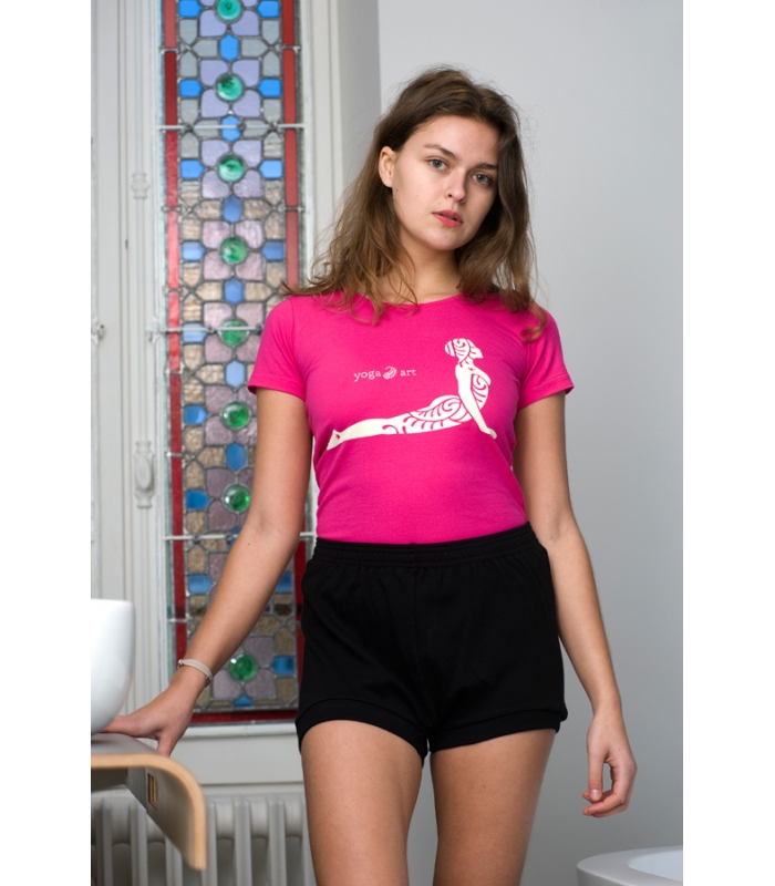 Short de yoga femme