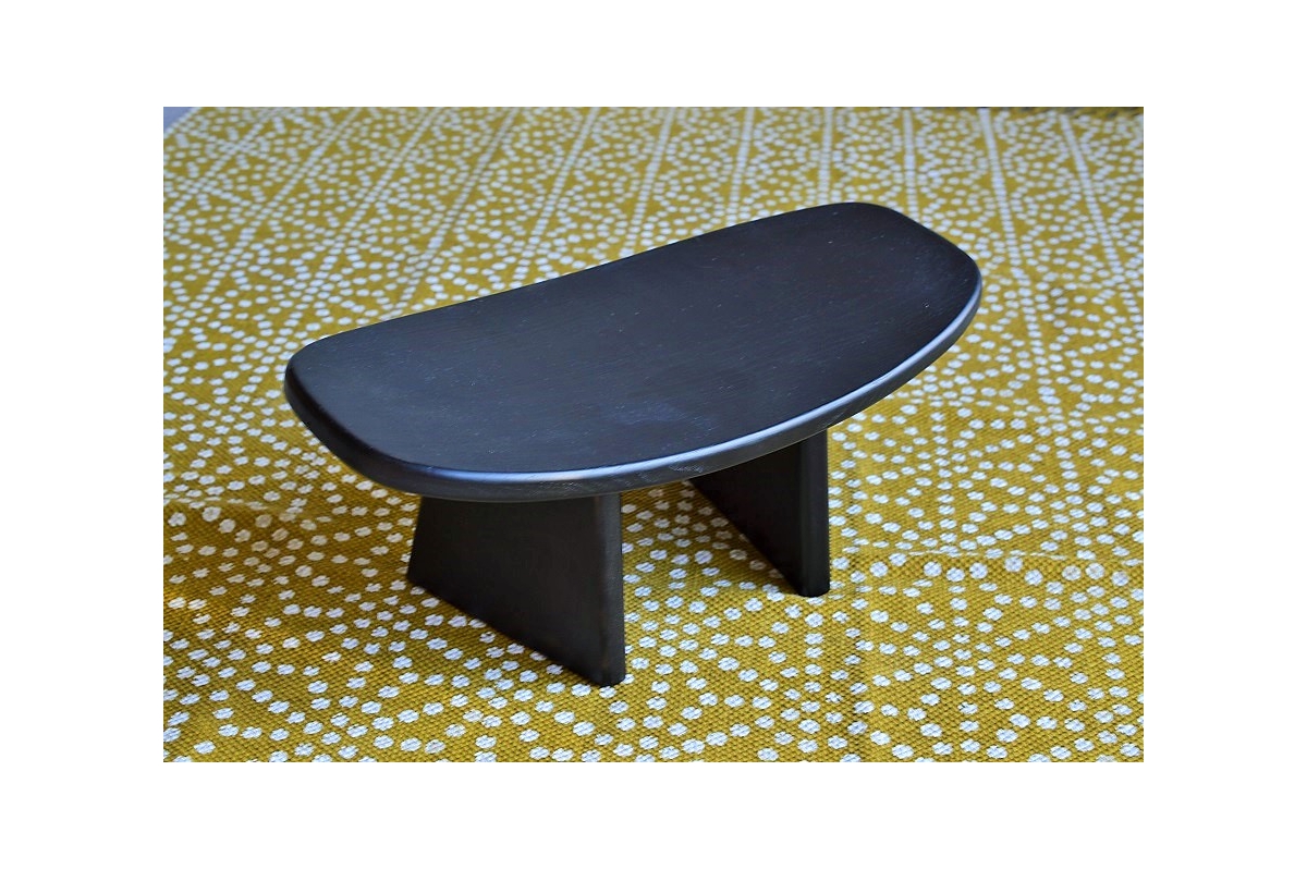 Meditation Bench Japanese Style Black Bakchichbaba