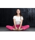 Pantalon de yoga fushia