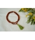 Green rudraksha mala