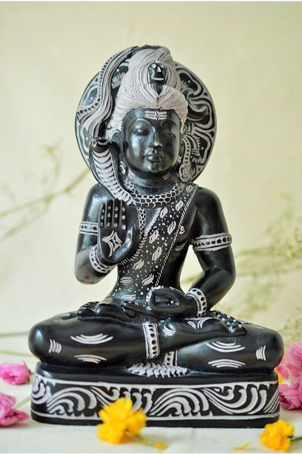 Big Shiva sculpture