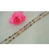 Collier tourmaline rose