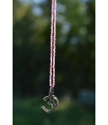 Collier tourmaline rose