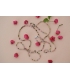 Collier tourmaline rose