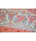Rose wool meditation shawl