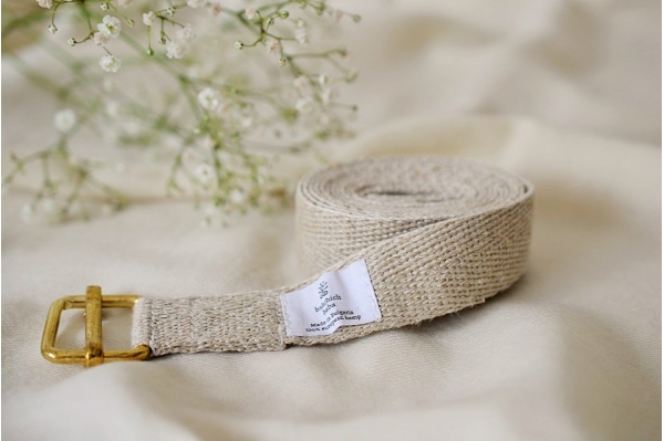 Hemp Yoga belt 1,90m