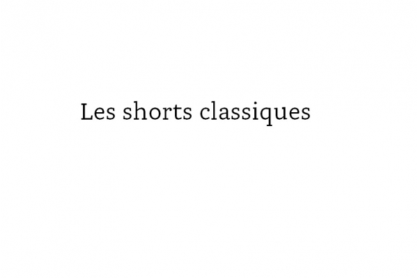 shorts classique