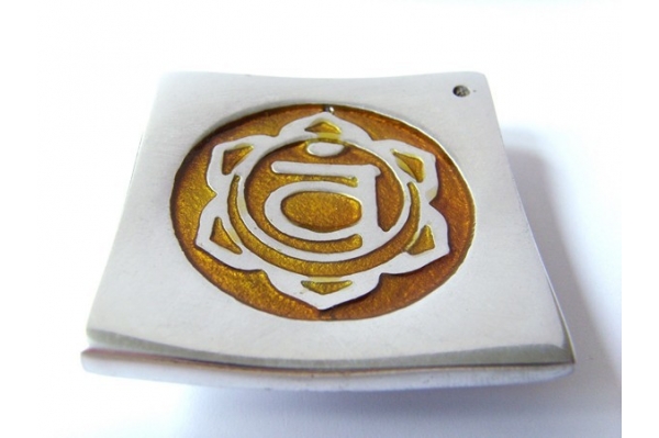porte-encens chakra jaune