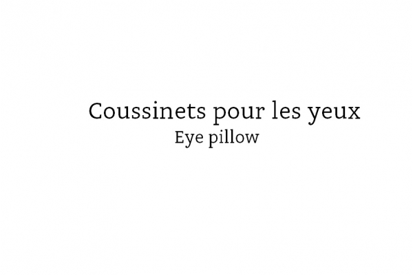eye pillow