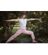 Pantalon de yoga rose poudré