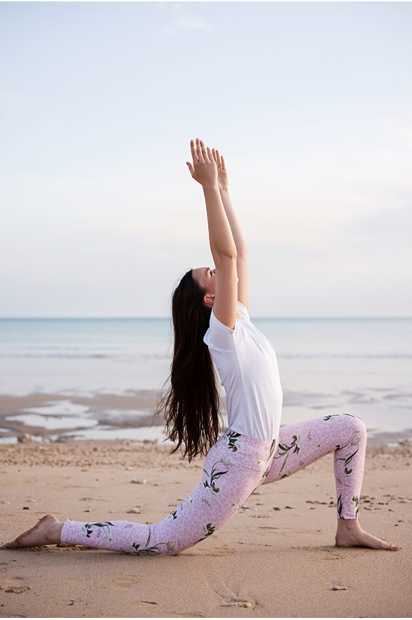 Legging pink print