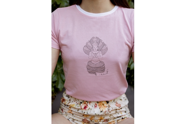T-shirt Patanjali rose