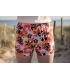 Short de Yoga fleurs d'été