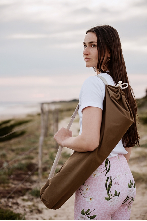 Chocolate Yoga mat bag 