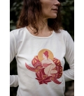 T-shirt Marichyasana long sleeve