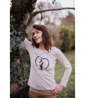 T-shirt Rajakapotasana long sleeve