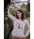 T-shirt Rajakapotasana long sleeve