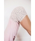 Yoga short small flowers