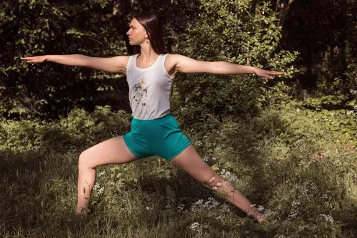 Short de yoga Iyengar uni