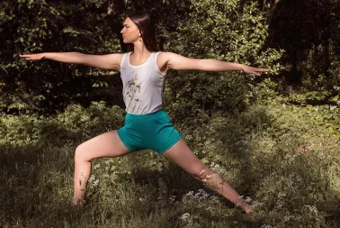 Short de yoga Iyengar uni