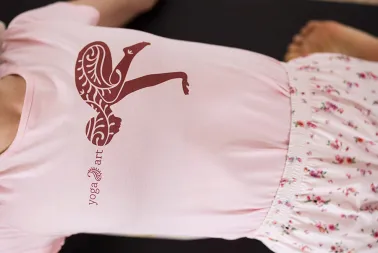 Short de yoga Iyengar imprimé