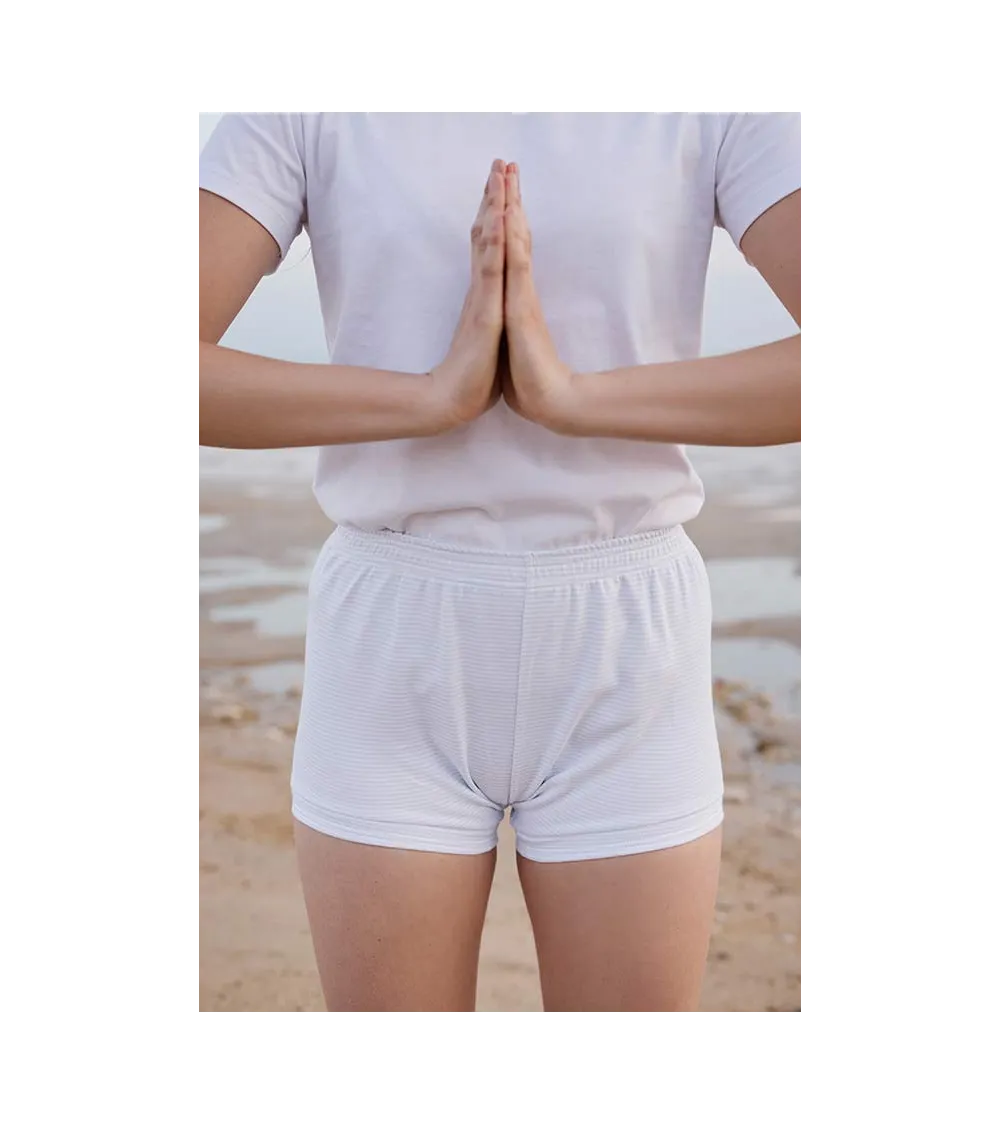 Short de yoga Iyengar imprimé
