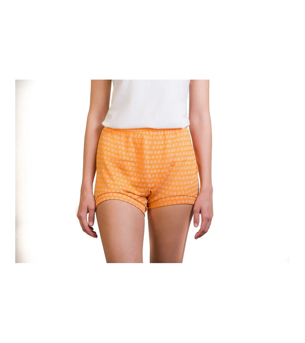 Short de yoga Iyengar imprimé