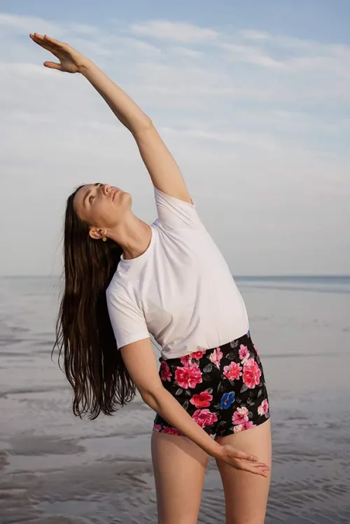 Short Iyengar taille haute
