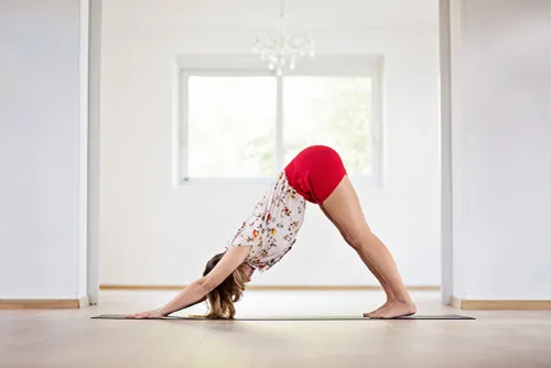 Legging de yoga avec broderie.