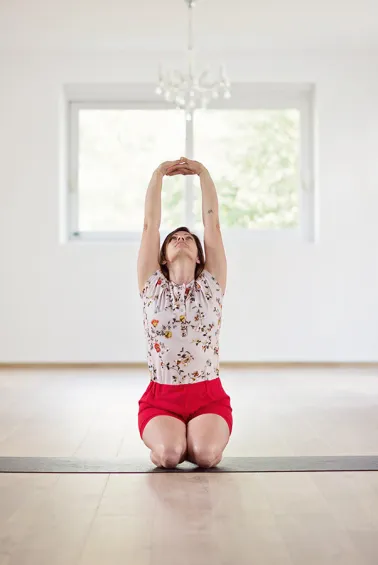 Legging de yoga avec broderie.