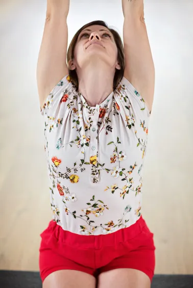 Legging de yoga avec broderie.