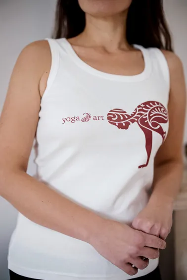 Débardeur de Yoga en coton.Tenues et vêtements de Yoga
