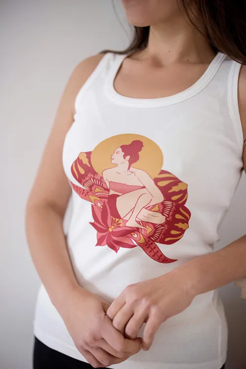 Sleevless shirt