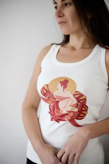 Sleevless shirt
