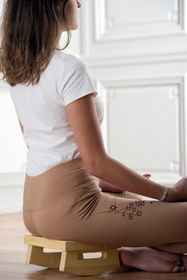 Legging brodé