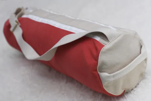 Sac en coton brodé pour tapis de Yoga