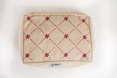 Coussin de méditation brodé