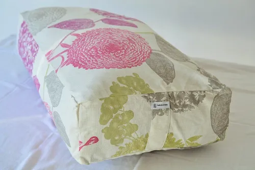 Bolster de Yoga rectangulaire - Housses interne et externe avec zip