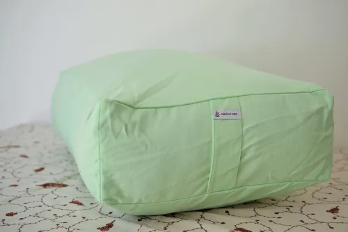 Bolster de Yoga rectangulaire - Housses interne et externe avec zip