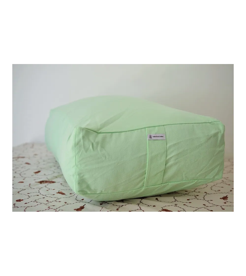 Bolster de Yoga rectangulaire - Housses interne et externe avec zip