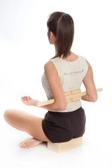 Matériel de pranayama en bois pour faciliter la détente profonde