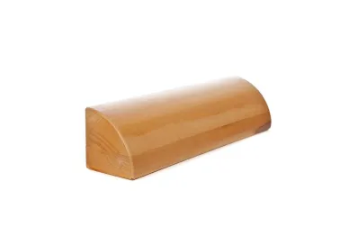 quart de rond en bois pour la pratique du Yoga  iyengar