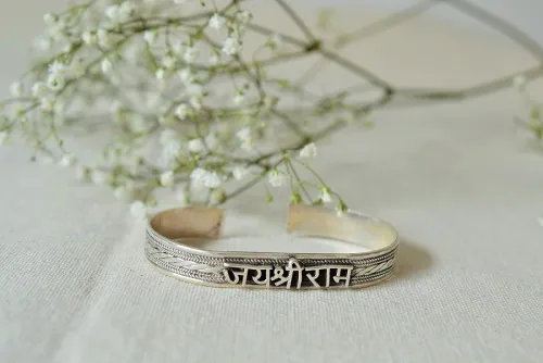 Bracelet Jaya Sri Rama argent