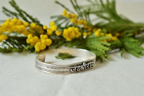 Bracelet Jaya Sri Rama argent
