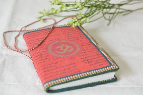 Indian notebook made from recycled paper