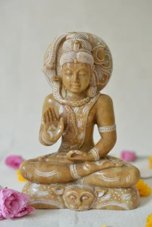 Sculpture de Shiva.