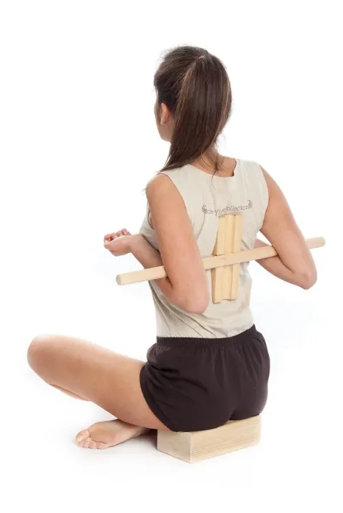Matériel de pranayama en bois pour faciliter la détente profonde