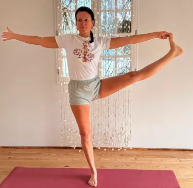 Short de yoga Iyengar en coton. Confortable et pratique