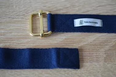 Sangle de Yoga bleu marine Finitions Soignées