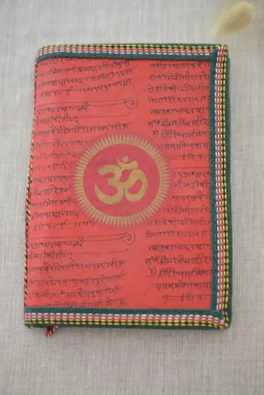 Indian notebook made from recycled paper